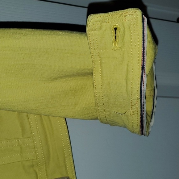 PILCRO and the Letterpress Anthropologie Cotton Denim Jacket Size Large - Picture 7 of 8